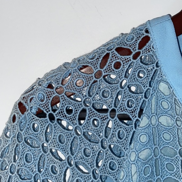 TOPSHOP Cutwork TShirt Playsuit in Size 10 - Picture 5 of 8